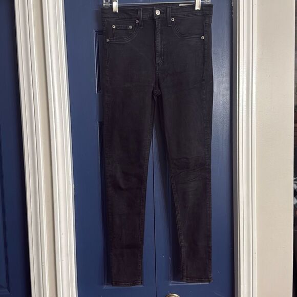 Rag & Bone Black High Rise Ankle Skinny Size 29 - Picture 1 of 6